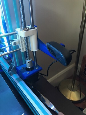 Anet A8 X-Axis belt tensioner with Logitech C270 Camera Mount | 3d print model