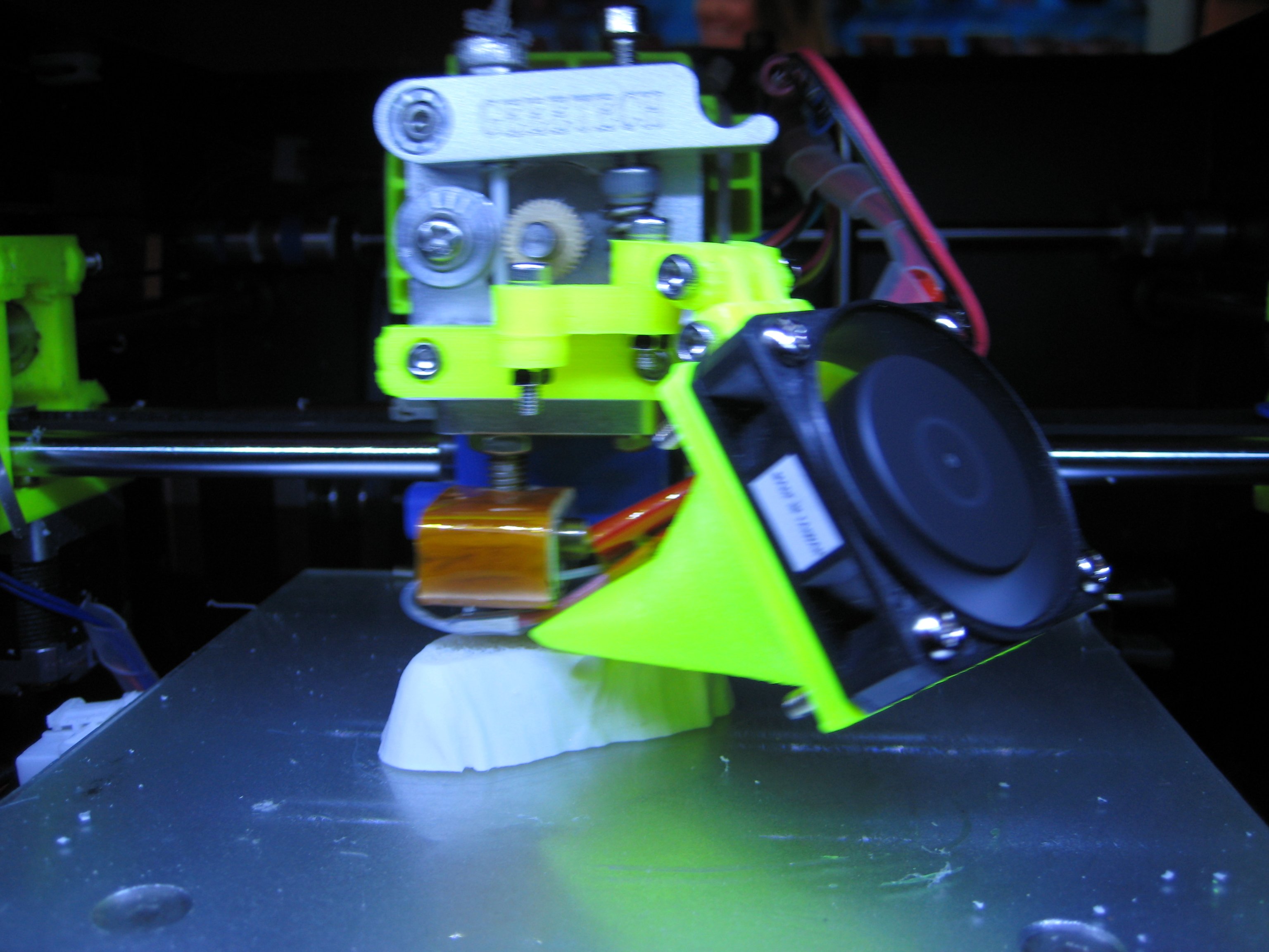Fan Mount for Geeetech MeCreator