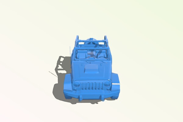Jeep car | 3d print model