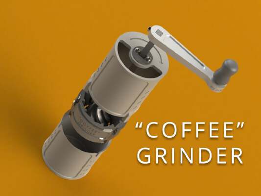 "COFFEE" Grinder | 3d print model