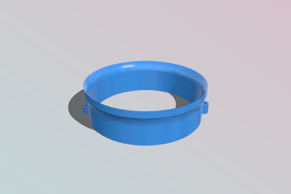 Iflight Banshee ducts propellers guard for cinewhoop | 3d print model