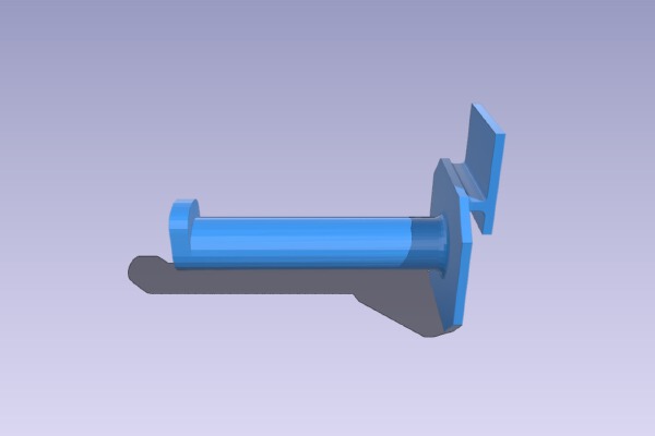 19.05mm (0.75in) PLA hanger | 3d print model
