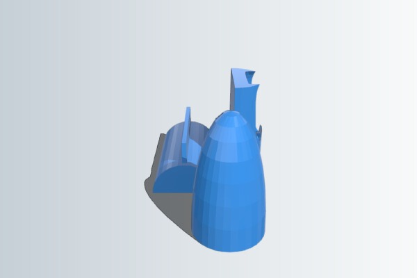 Model Rocket Camera Pod | 3d print model