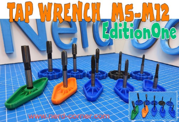 TAP WRENCH Edition M5-M12 | 3d print model