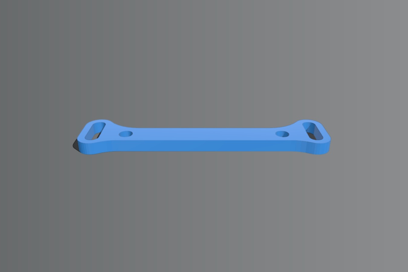 DC motor mount for tamiya truck frame