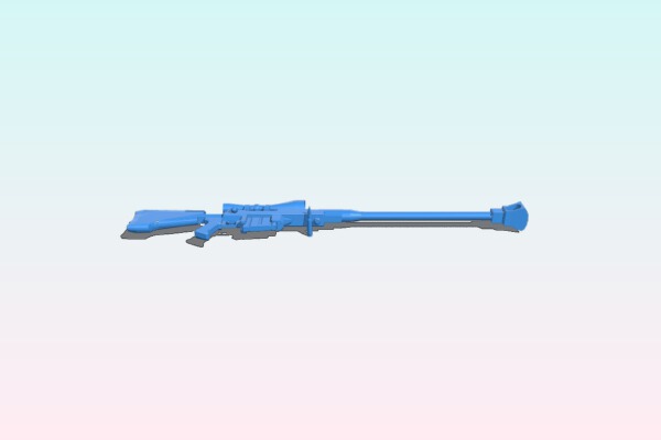 Fallout New Vegas Anti-Material Rifle | 3d print model