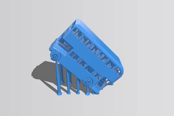 London Routemaster Bus | 3d print model