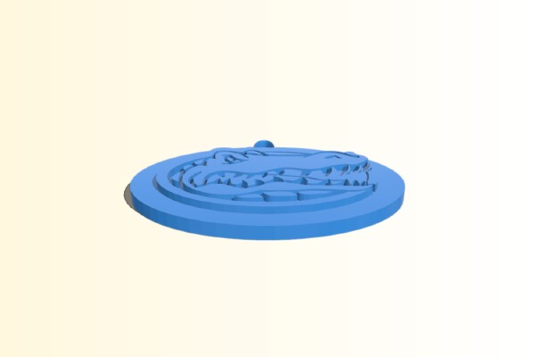 Florida Gator Christmas Ornament | 3d print model