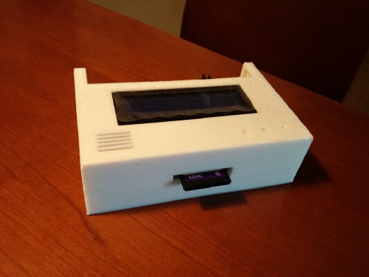 HxC Floppy Emulator SD card enclosure | 3d print model