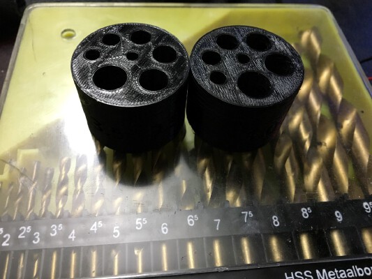 Metric Drill Bit Guides 1mm - 10mm | 3d print model