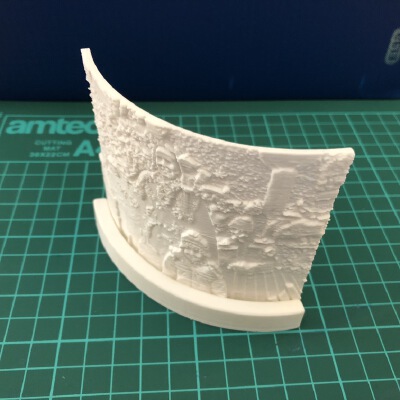 Lithophane Candle | 3d print model