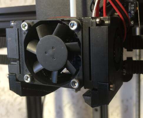 Hotendcover Phaetus Dragonfly BMS for Ender 6 | 3d print model