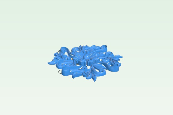 Round disk pattern | 3d print model