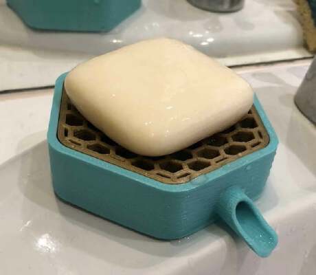 Soap holder drainer | 3d print model