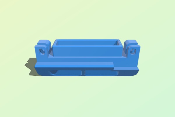 CR-10 Duct Fan Tilt Mod | 3d print model