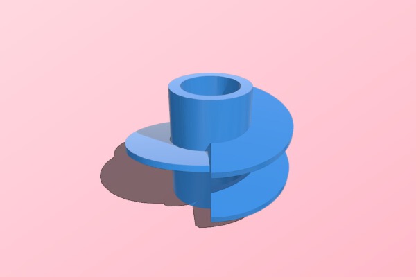 Spiral Cylinder | 3d print model