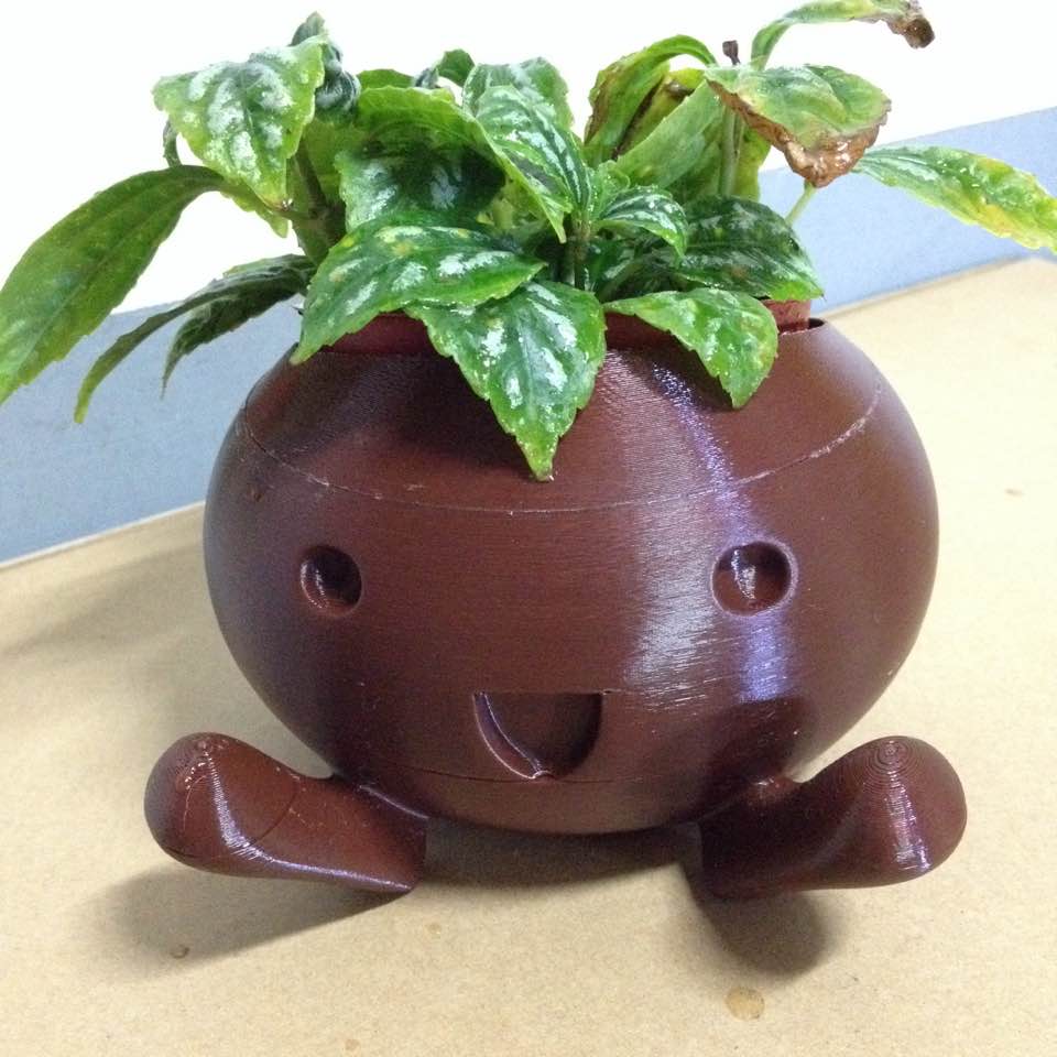 Oddish High Poly Planter ovo ver.