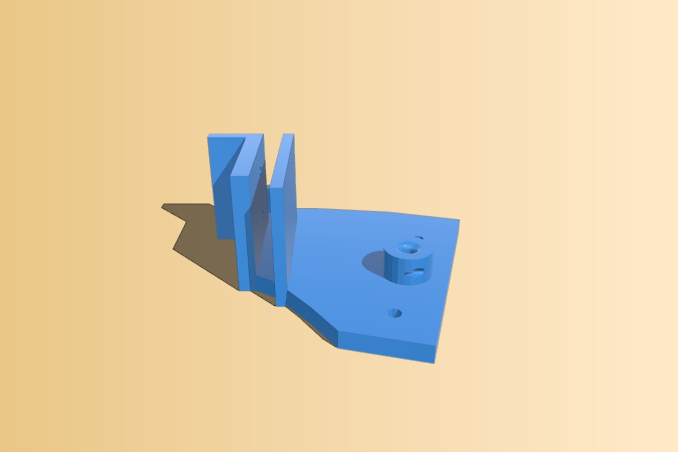 Greg's Wade i3 extruder holder