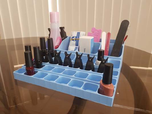 Nail polish organiser | 3d print model