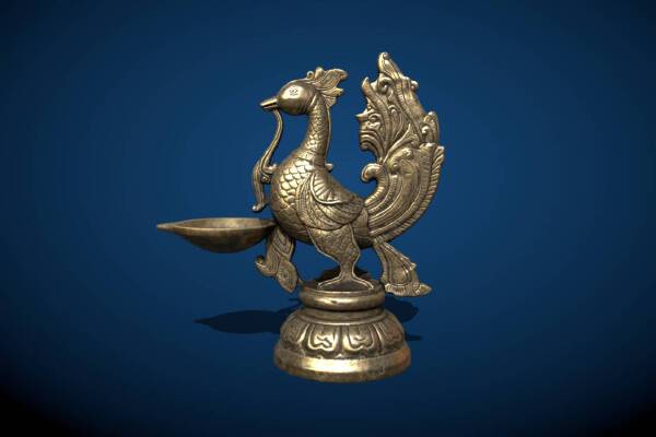 Chinese candlestick | 3d print model