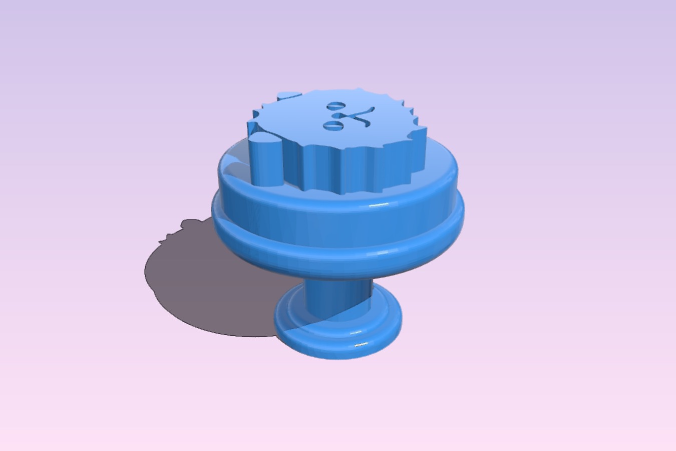 Persian Cat Knob 2