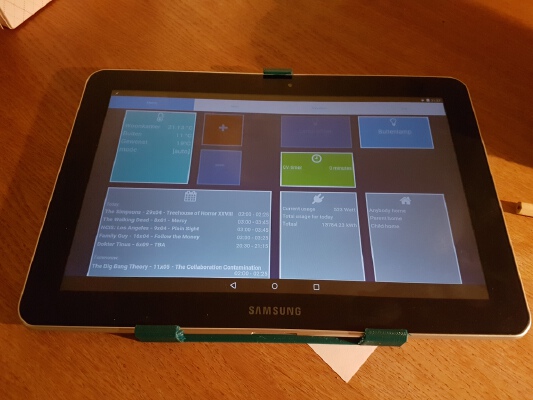 Samsung tab 10.1 P7510 wall mount | 3d print model