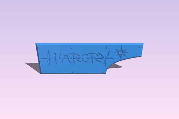 WarCry Combat Gage | 3d print model