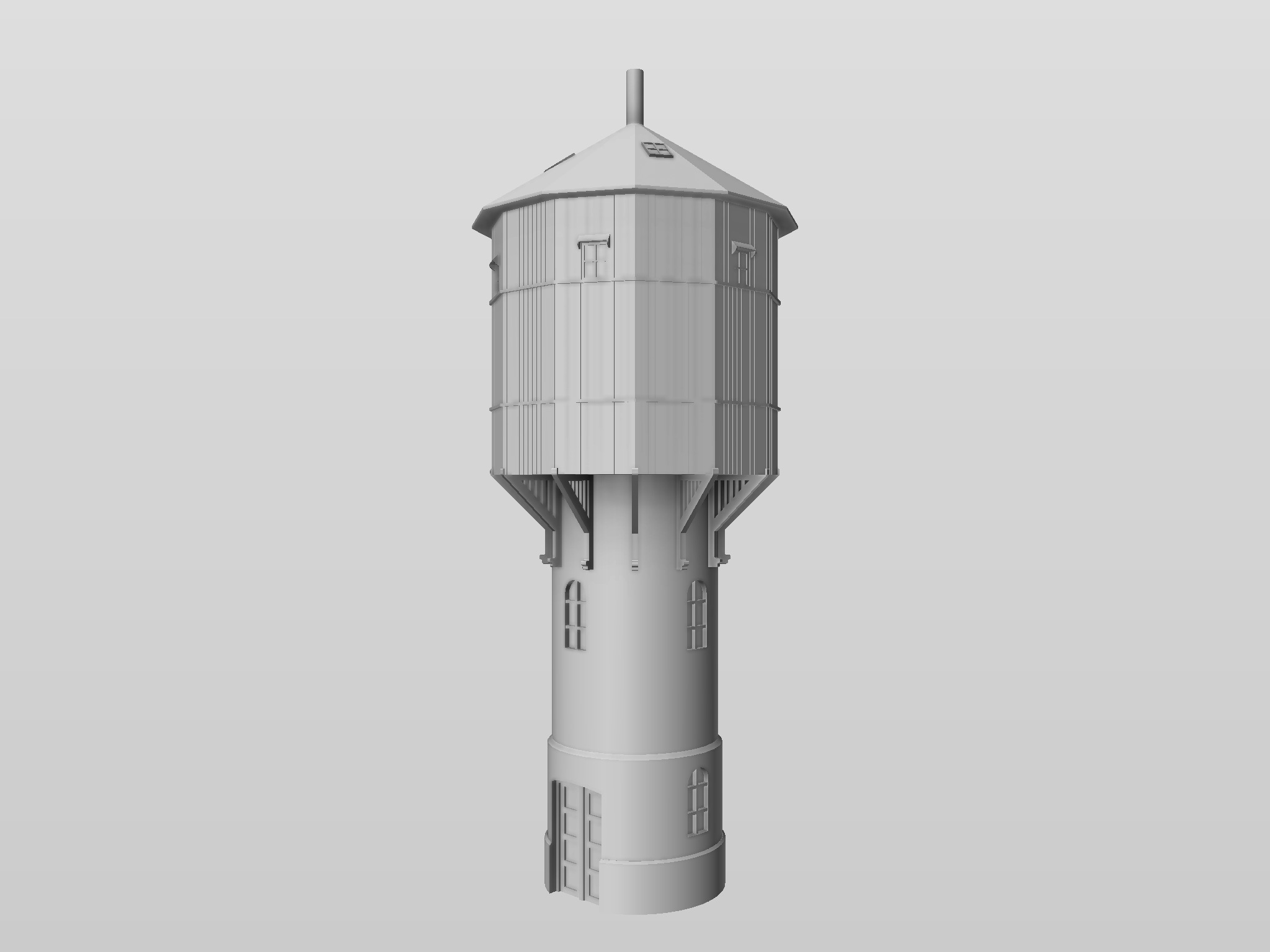Railway Water Tower - Langaa, Denmark