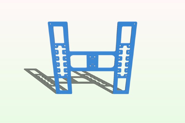 Anet A8 _ Tronxy P802M heated bed frame | 3d print model