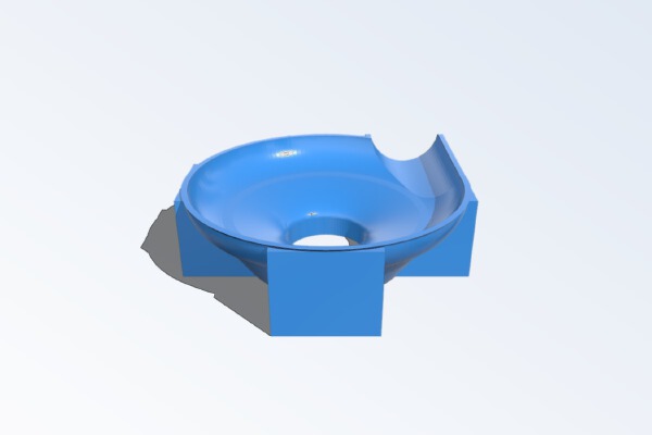 Duplo compatible marble run cone - for small printers | 3d print model