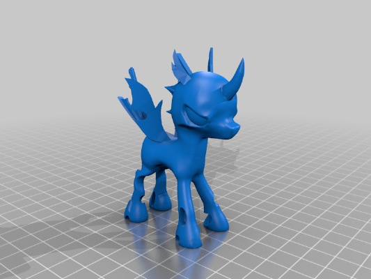 My Little Pony Changeling | 3d print model