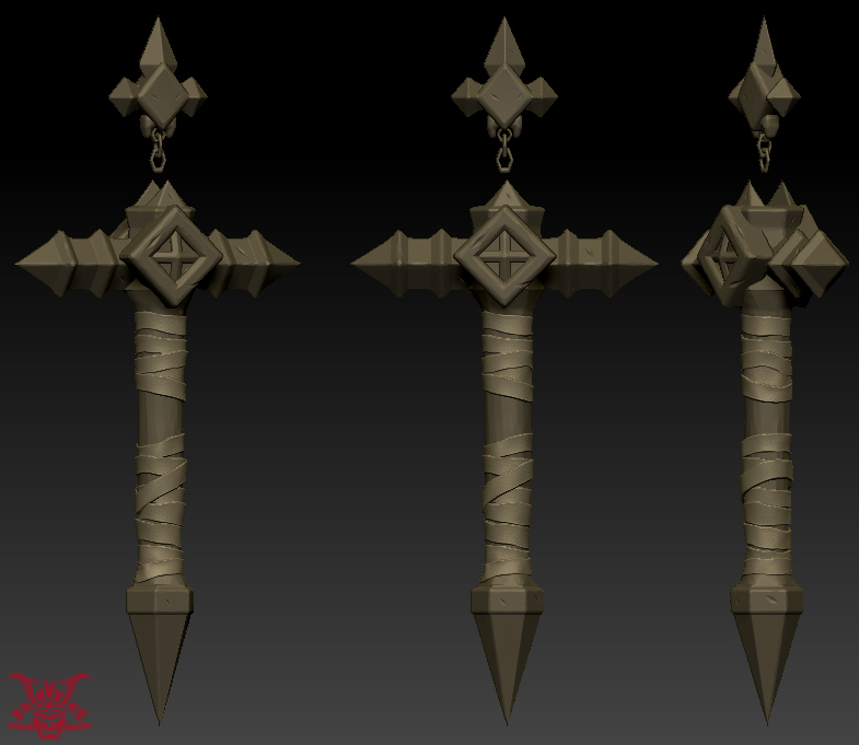 Functioning Combat Cross from Castlevania Lords of Shadow
