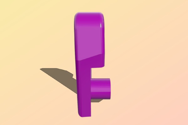 Spacer (Outer Clip) - 3Dponics Vertical Garden | 3d print model