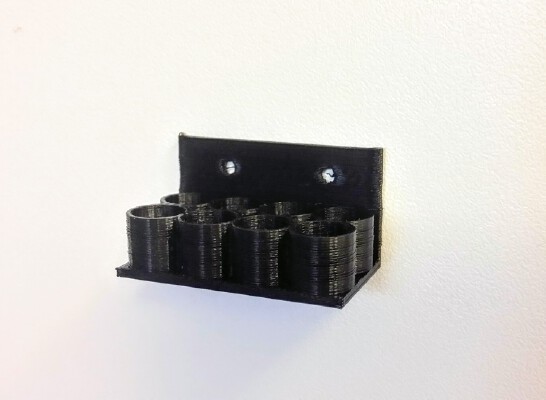 Customizable screwdriver wall mount | 3d print model