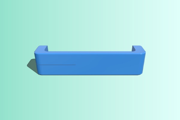 USB-extension-cord clip | 3d print model