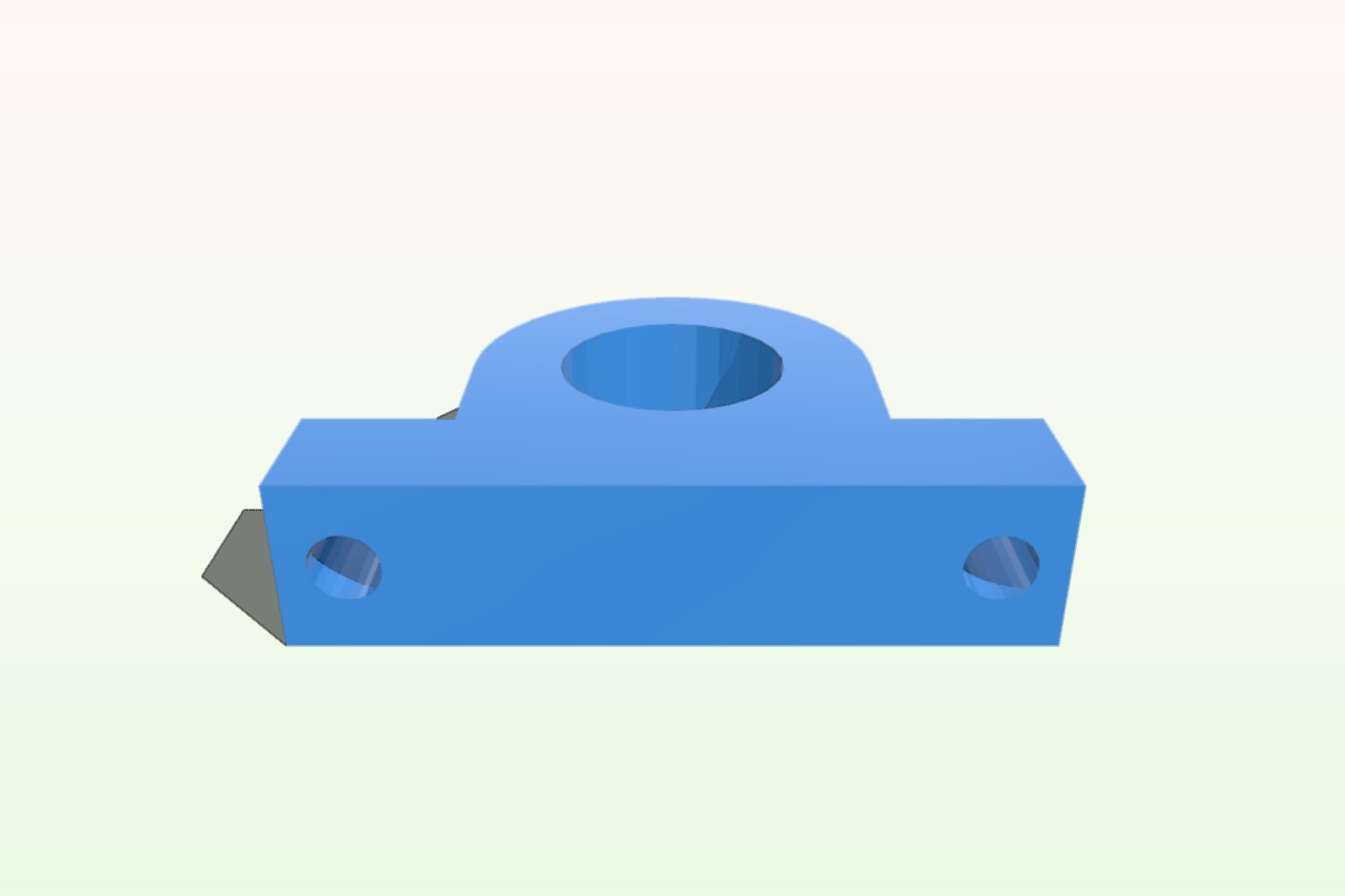 Replicator Y Axis Rod pillow block