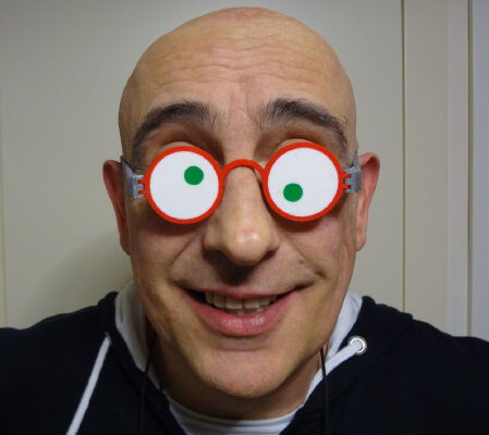 Italian flag glasses | 3d print model