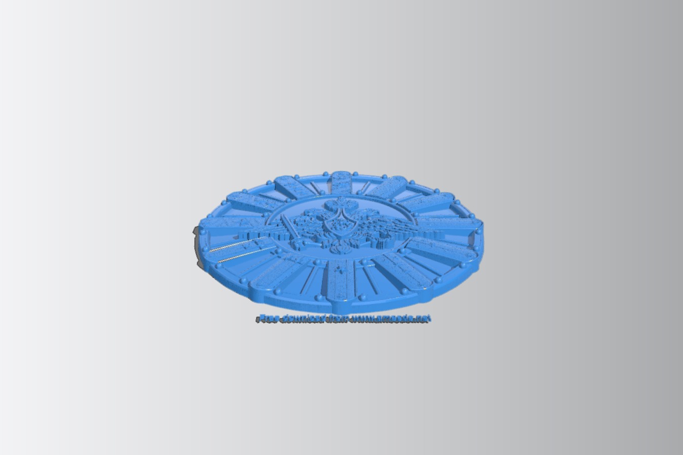 Wall clock pattern