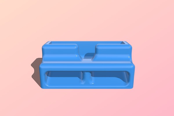 iPhone holder with speaker cone | 3d print model