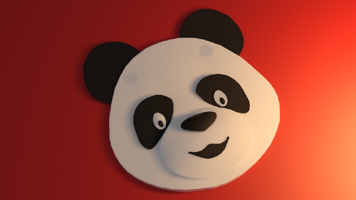 Puzzle Panda | 3d print model