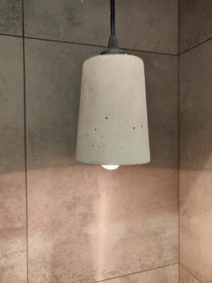 Concrete lamp shade mold (compatible with Ikea HEMMA) | 3d print model