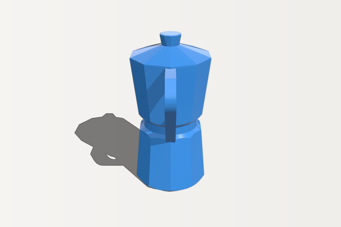 Moka Coffee Pot Keychain