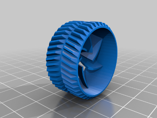 Clock Style Fan | 3d print model