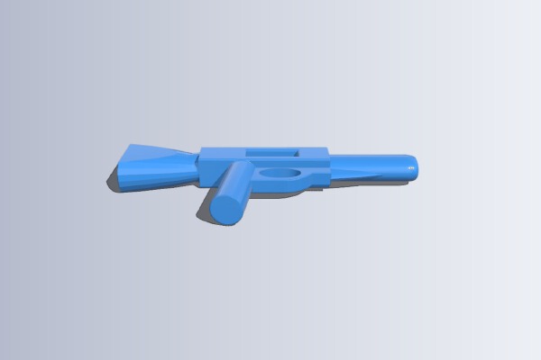 Lego One Handed Weapons - Collection | 3d print model