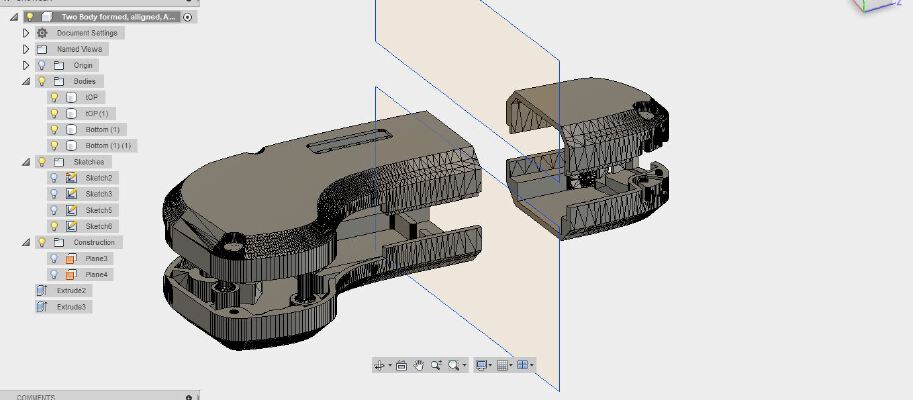 nRF24_esk8_Remote Long Handle Version | 3d print model
