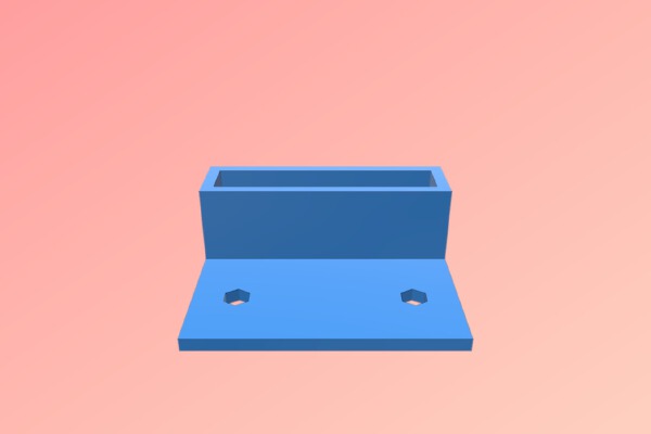 Dishwasher Baseplate Holder | 3d print model