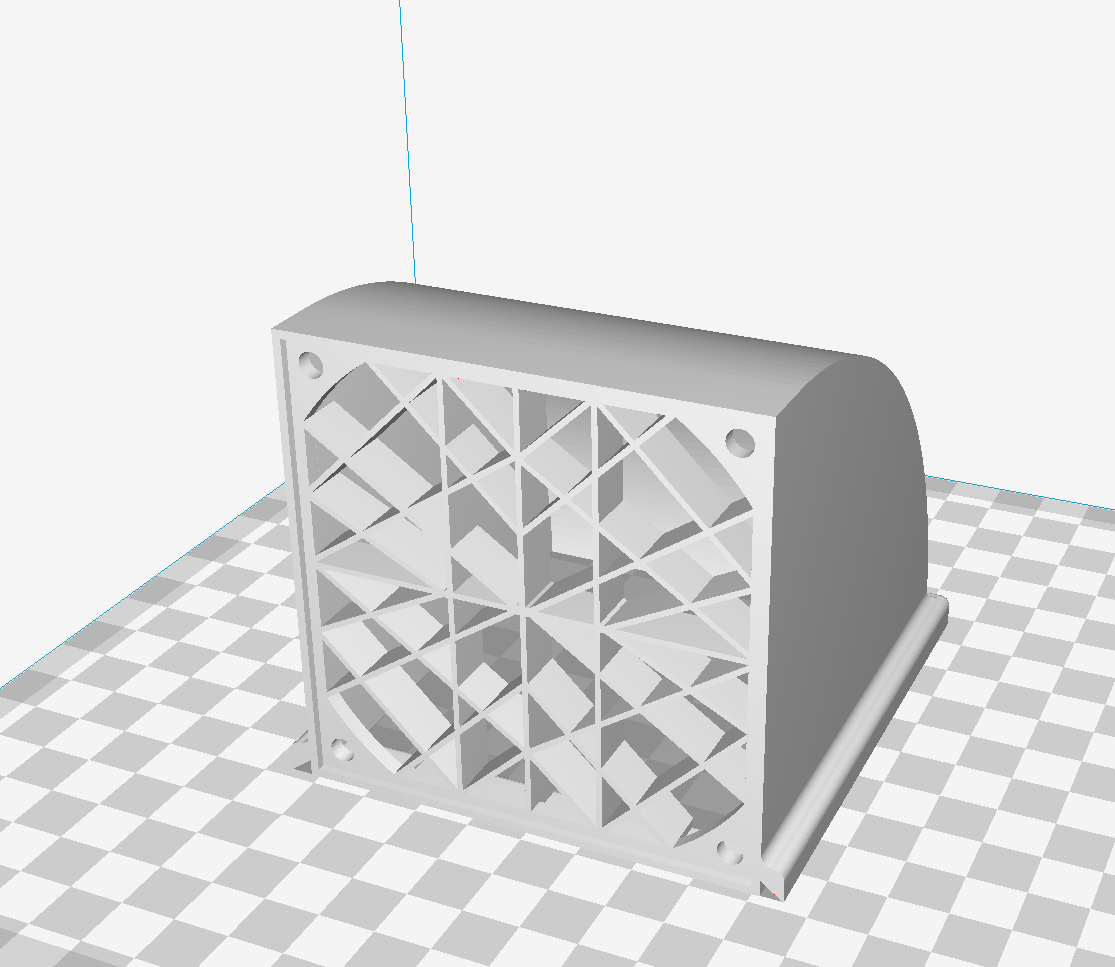 80mm Fan Inlet_Outlet for Camping and more
