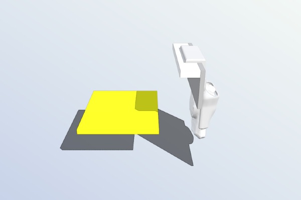 IP Camera holder for Makerbot 2 _ 2X | 3d print model