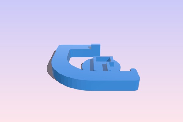 Table Hook for wide strap bags _ purses _ backpacks | 3d print model