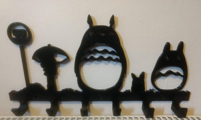 Totoro Coat Rack: Revised | 3d print model